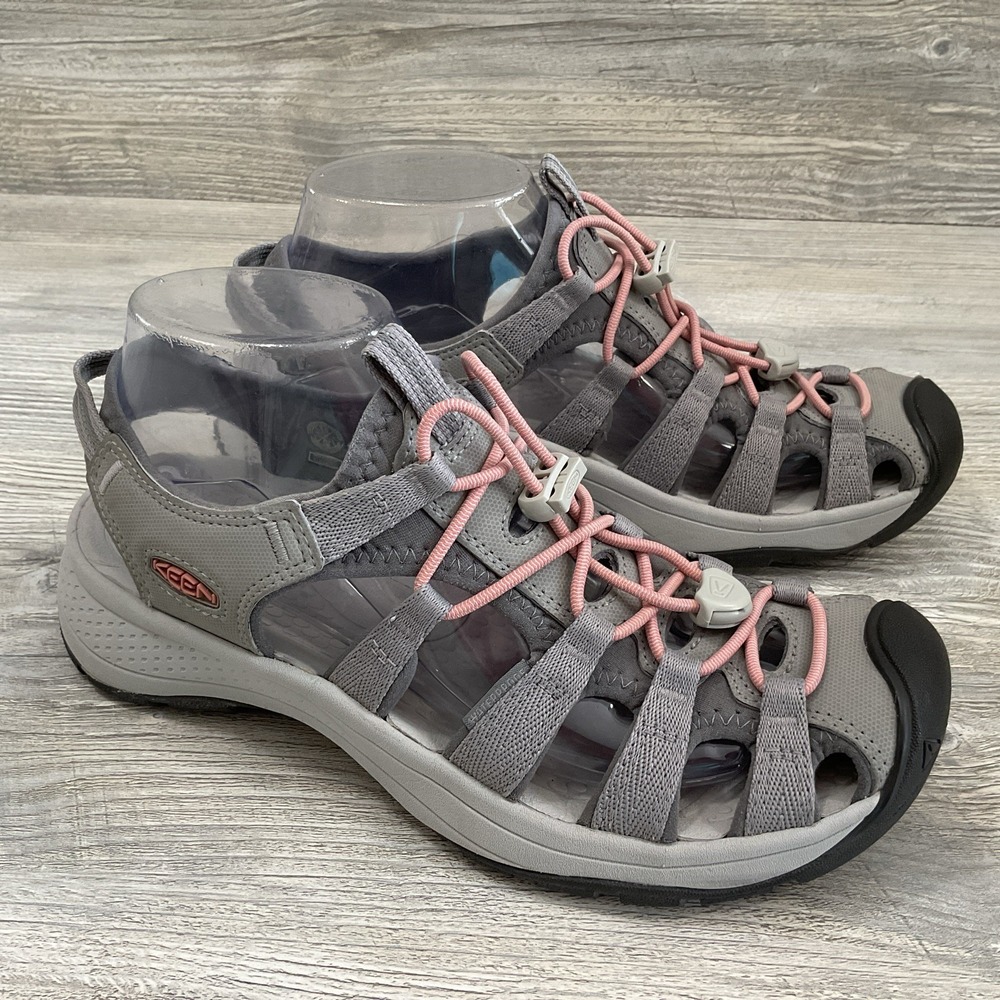 KEEN Venice H2 Sandals Women's Size 8.5 Gray Pink Water Hiking Sport Shoes